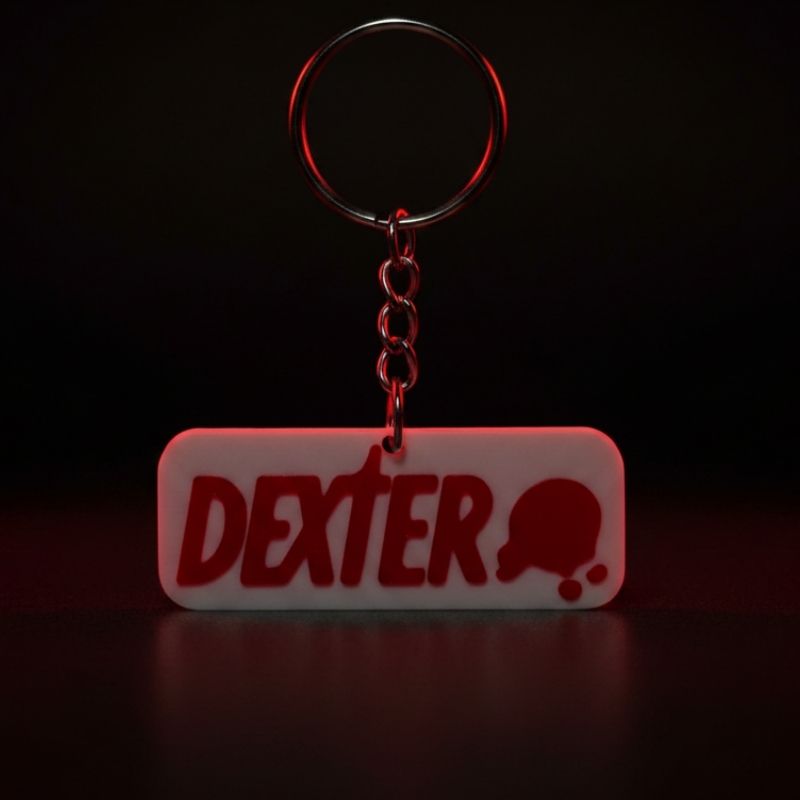 Dexter Acrylic Keyring