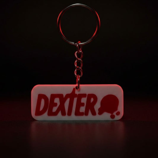 Dexter Acrylic Keyring